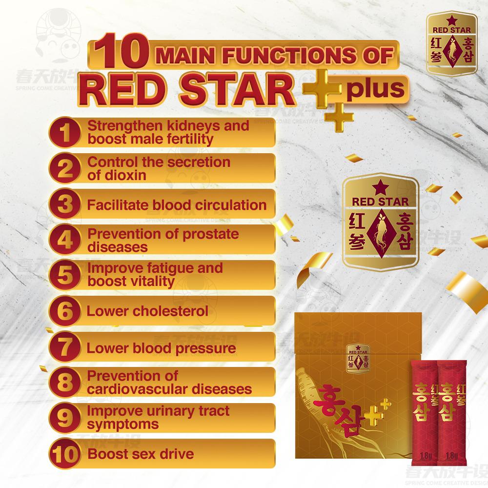 RedStar Ginseng Merah Korea - RedStar Official Store | Premium Red Ginseng Drink | RedStar 红参